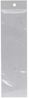lot de 500 Sachets 55 x 180 mm fermeture zip Transparent. Sachet fermeture zip 5.5 x 18 cm 50u sac plastique compatible alimentaire et congélation de marque UNIVERS GRAPHIQUE REF UGZ55180