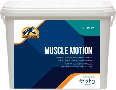 Cavalor Muscle Motion 5kg für trainierte Pferde, Ergänzungsfuttermittel für Pferde, 5 kg