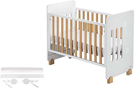 Interbaby CUNA15CK - Cuna Star Nature Colecho con Colchón, unisex