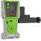 (Upgrade) Laser Detector for Line Laser Level, Huepar LR-8RG Digital Laser Receiver Used with Pulsing Line Lasers Up to 50m, Detect Red and Green Laser Beams, Two-Sided LED Displays, Clamp Included