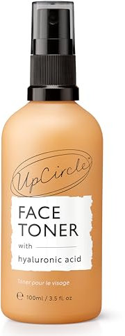 UpCircle Face Toner with Hyaluronic Acid + Salicylic Acid 100ml - for Balancing, Plumping + Soothing - Mandarin Fruit Water, Chamomile Extract + Glycerin - Natural, Vegan + Cruelty-Free