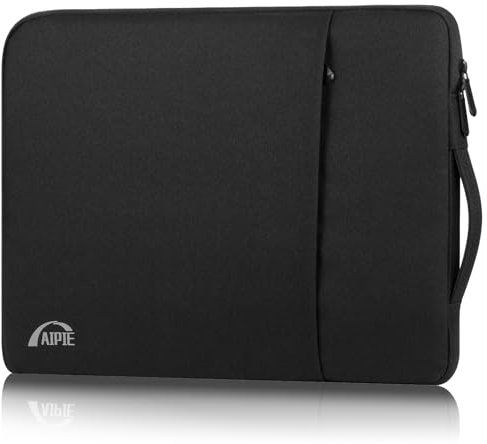 AIPIE Laptoptasche 17 17,3 Zoll Schutz Laptophülle mit Griff 2 Fach Notebooktasche Acer, Asus, Dell, HP, Lenovo Laptop Tasche Damen Mann Geschäftsreise Arbeit Aktentasche Hülle