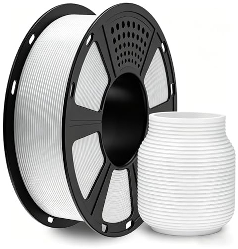 GIANTARM PLA Filament 1,75 mm 1kg Spool Warmweiß | Einfach zu drucken, verstopft nicht, ordentlich aufgespulnt, Maßgenauigkeit ±0,02 mm, passend für alle FDM 3D-Drucker
