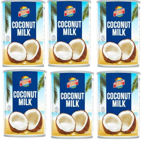 06 x Coconut Milk 400ml - The Rich and Creamy Taste of Coconut Milk (Pack of 6)