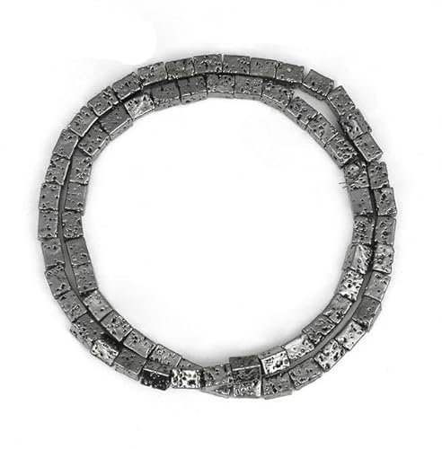 NGHRDGD Lose Abstandsperlen aus schwarzem Lavastein für Armbänder, Schmuckherstellung, Zubehör zum Selbermachen von Halsketten, Stil 27
