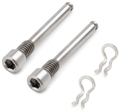 2 Stück OTRADO TITAN Bremssattel Schraube M4x30 Belaghalteschraube für Scheibenbremsbeläge Bremsbolzen Fahrrad Bremssattelschraube Bremsbelag Schraube