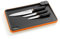 BRA Efficient Set 3 cuchillos Efficient con tabla de cortar