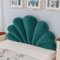 Conchiglia Testiera letto 140 160, cuscino da parete per cameretta dei bambini, morbido cotone PP, imbottitura da parete per camera da letto per sedersi a letto, decorazione per la camera da letto