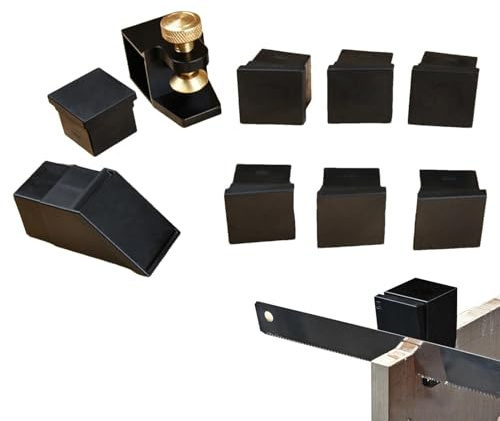 Schwalbenschwanz-Vorrichtungen für die Holzbearbeitung – Schwalbenschwanz-Magnetsäge | Führung Holzbearbeitungswerkzeuge – Aluminiumlegierung magnetische Sägeführung | Magnetische Handführung mit 8