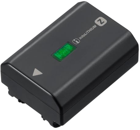 Sony NPFZ100 Z-Series Rechargeable Battery Pack for Alpha A7 Iii, A7R, A9 Digital Cameras Black, 7.2V