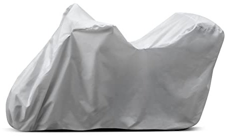 Abdeckplane Abdeckung Abdeckhaube Faltgarage Ganzgarage kompatibel mit Honda Gold Wing mit Koffer - Silver XL