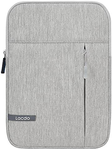 Lacdo Custodia Protettiva Borsa Tablet per 11 iPad A16, 11 iPad Air M3 M2, 11 iPad Pro M4, 10.9 iPad, 11 ipad Pro, 10.2 ipad, 10.9 ipad Air 5 4, 10.5 iPad pro, Samsung Galaxy Tab A9+, Grigio