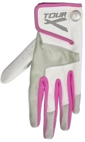 Tour X Girls Junior Golf Glove - Pink - SM LH Glove (RH Golfer)