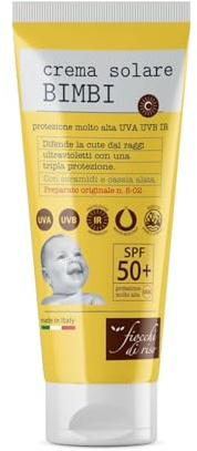 Artsana Fiocchi Di Riso Crema Solare Bimbi 50+ 100 Ml