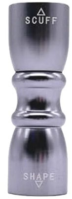 Harpra Snooker Zubehör 3 in 1 Leder Nadel Nadel Billard Club Grinder Reparatur Werkzeug Pool Queue Spitze Former Scuffer Bowtie (grau)