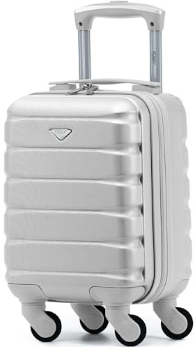 Flight Knight Leichte 4-Rad-abs-hartschalenkoffer Handgepack, Zugelassen Fur Uber 100 Fluggesellschaften, Einschließlich British Airways, Easyjet Und Maximale Große Fur Ryanair 40x20x25cm