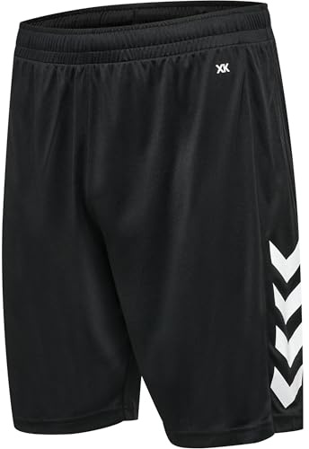 hummel Core XK Poly Shorts, Schnelltrocknende Herren Sportshorts, Verstellbarer Kordelzug im Hosenbu