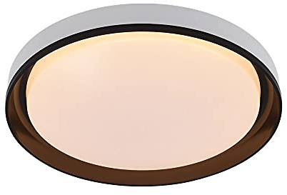 Lampadario, Acrilico a LED a sfioramento del soffitto a sfioramento del soffitto Rotondo Sottile Illuminazione a soffitto a soffitto Non è abbagliante Lampada a soffitto a Tre Colori e Regolabile