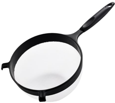 BESPORTBLE Mehlsieb Handlich Feinmaschig aus Edelstahl mit Griff für Mehl Puderzucker und Gewürze Kompaktes Küchensieb für Haushalt und Gastronomie