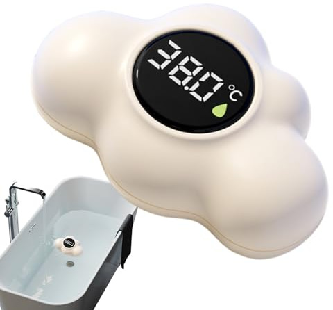Termometro Da Bagno Per Bambini - Termometro Digitale Per Acqua Con Display A LED, Termometri Per Vasche Da Bagno Per Bambini, Termometri Bagnetto Neonato Digitale Galleggiante