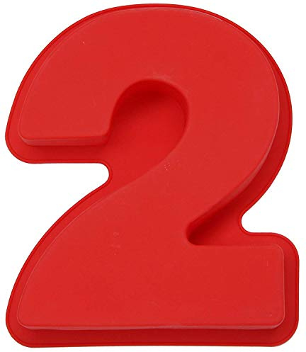 Silikon-Backform für Kuchen, Zahlen 0–8, Kuchen, Brot, Mousse, Gelee, für Geburtstag, Hochzeit, Jahrestag