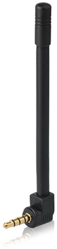 Bingfu Mini FM UKW Antenne mit 3.5mm Stecker für Handy und Bose Wave Musik System - Indoor Sound Radio Bluetooth Stereo Receiver AV Audio Video Heimkino Receiver HD Radio Tuner