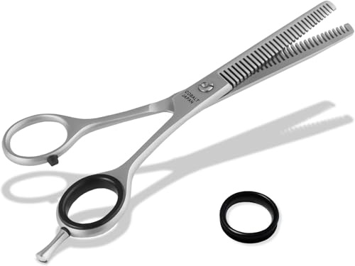 Profi Haarschere Friseurschere Effilierschere Modellierschere 6,5 Zoll | Edelstahl Haarschneideschere mit scharfer Schneide für einen perfekten Haarschnitt oder zum Ausdünnen von Haaren 16,51 cm