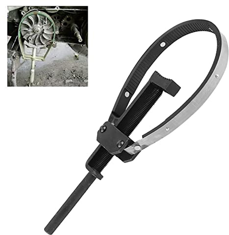 Yctze Support de volant d'inertie, 330mm/13in support de volant d'inertie clé fixe embrayage réglable extracteur extracteur outil de réparation accessoire pour moto vtt