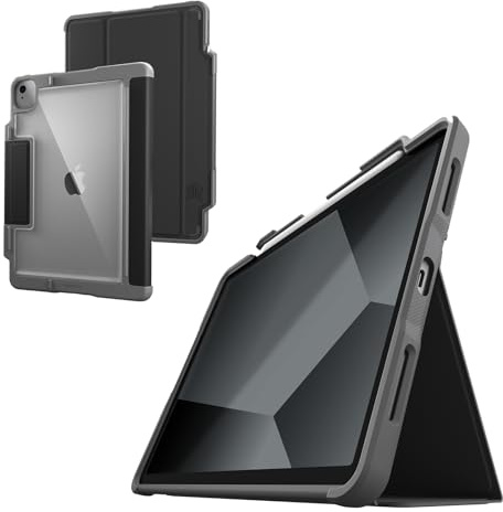 STM Dux Plus Ultra Schutzhülle für iPad Air 4. Generation, Schwarz (stm-222-286JT-01)