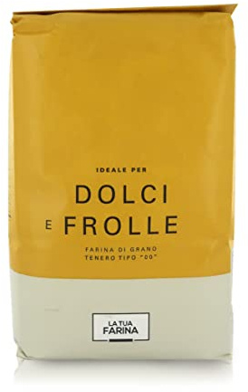 Molino Pasini Farina di Grano Tenero Tipo 00, Ideale per Dolci e Folle, 1 Kg