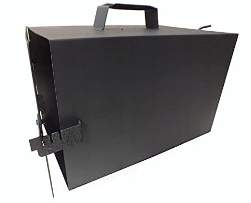 Incenso per affumicatura, forno, griglia in metallo, affumicatore da giardino, regolazione (40 x 25 x 25 cm #E07497)