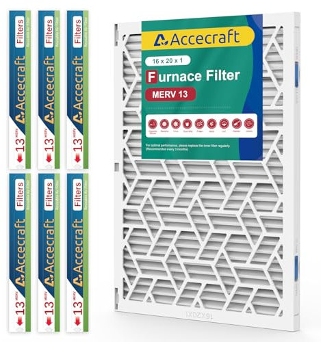 Accecraft 16x20x1 Luftfilter HERV13 Ofenfilter