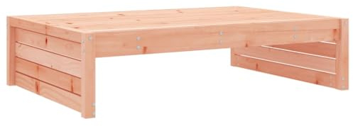 vidaXL Gartenhocker 120x80 cm Massivholz Douglasie