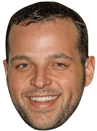 Daniel Franzese (Beard) Big Head. Larger Than Life mask.