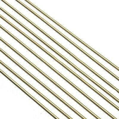 1 6MM x25CM Brass welding rod for Copper and Iron Welding Pack of 10