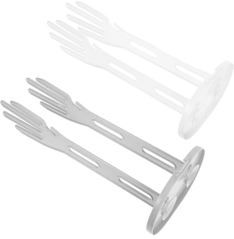 DECHOUS 2pcs Glove Rag Hanger Kitchen Glove Holder for Indoor Drying Rack Made of Material for Kitchen Worktop Bathroom Towel Storage Shelf Quick-Drying Design and Hanging Shelf