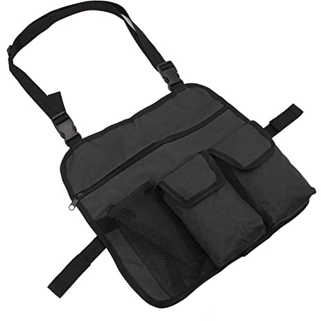 Socobeta Borsa da Appendere per Poltrona da Spiaggia, Organizer Resistente All'usura, per Campeggio, Vacanze Al Mare e Sedie a Rotelle (#1)