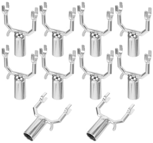 JECOMPRIS Lot de 10 Supports de Branches en Fer Argenté pour Arbres Fruitiers, Dispositif Léger et Résistant pour Jardinage en Extérieur, Soutien Solide des Branches de Poirier