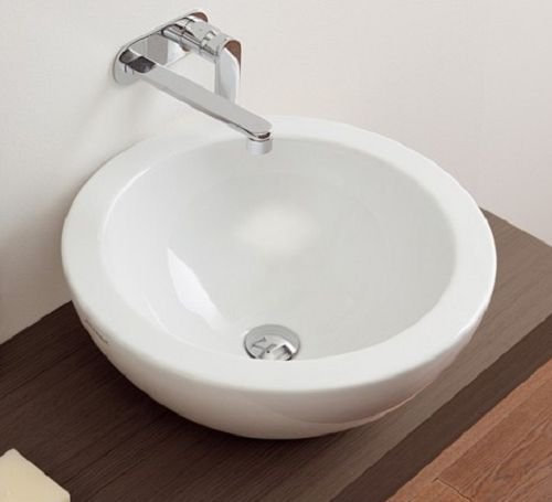 FLAMINIA Lavabi Fonte Lavabo 52 appoggio in ceramica FN52L