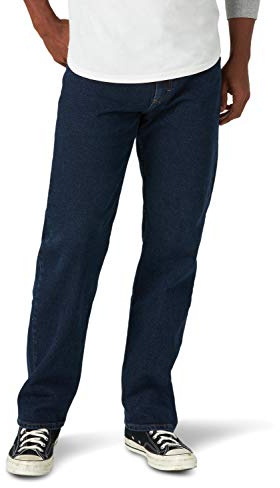 Wrangler herr fritidsbyxor Wrangler Classic 5-pocket Relaxed Fit Flex Jean , Midnight Flex, 35W / 34L