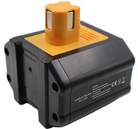 Compatible with Panasonic 24 Volt Battery NiMH 3.0Ah 3000mAh Perfectly Replacement Batteries 24V Cordless Drills Chainsaws Reciprocating Saws Circular Saws Power Tools Battery