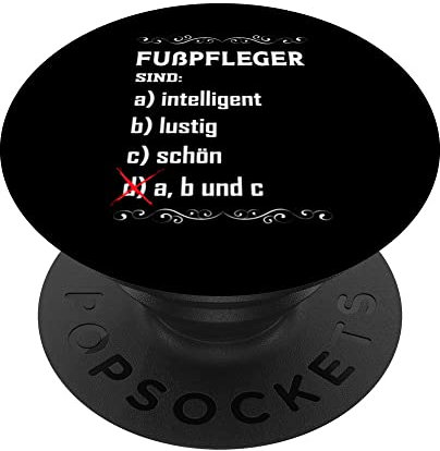 Fußpfleger sind Intelligent Lustig Schön PopSockets mit austauschbarem PopGrip