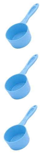 minkissy 3 Pièces Cuillère Cuillere Doseuse Verre Doseur Tasses à Mesurer Pour La Nourriture Animaux Vaisselle