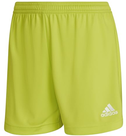 adidas Donna ENTRADA22 Shorts Women, Team Semi sol Yellow, XL