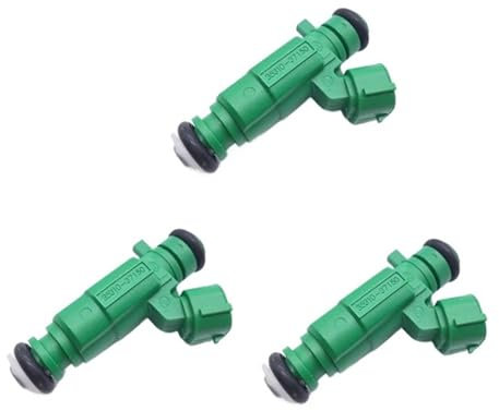 Sbshjhfb 3 boquillas de inyector de Combustible for Coche, compatibles con Hyundai Kia 1.6L 2.5L 2.7L 1999-2011 3531037150