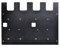 Staffa di montaggio a parete, per Bosch Metal Black 4, supporto per batteria Bosch Metal Black 4, 3 caricabatterie e 2 supporti per trapano senza fili