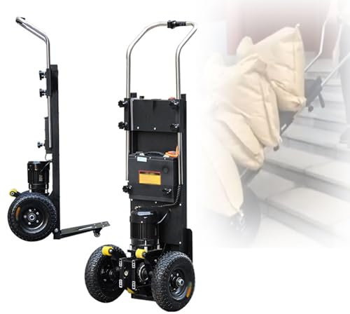 Carrito eléctrico de 2200 W con batería de litio resistente, capacidad de carga de 880 libras para logística, almacén, obra de construcción, diseño multifuncional