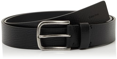 Calvin Klein Round Buckle 35mm Fixed Lv04d7069g Cinturones Hombre