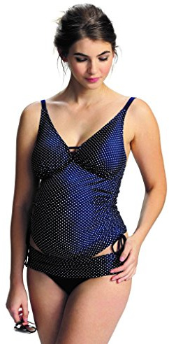 Petit Amour Damen Umstandstankini AVA Tankiniset Größen Cup B bis Cup D PA-SW-0142 (XXL/XXL)