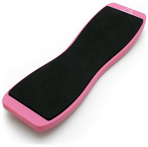 CampTeck U6766 Turning Board Ballett Pirouetten Drehbrett Spin Board für Balletttänzer, Fußgleichgewichtstraining, Rotationsübungen, Eiskunstlaufen - Pink, 1 Stück